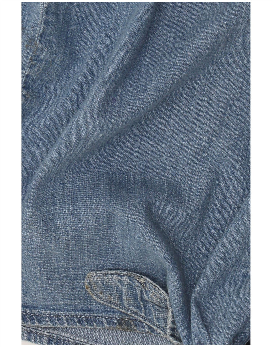 Levi's Chemise en jean sans manches pour femme UK 10 Small Bleu Coton