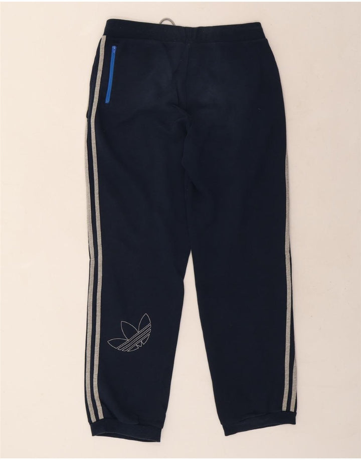 ADIDAS Pantalon de survêtement graphique pour homme en coton bleu marine moyen