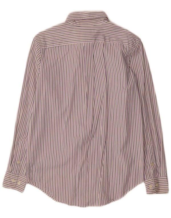 Ralph Lauren Chemise Garçon 15-16 ans Violet Rayé Coton