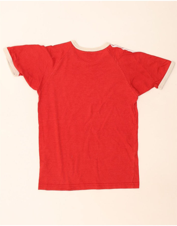 ADIDAS T-Shirt Homme Petit Rouge Coton