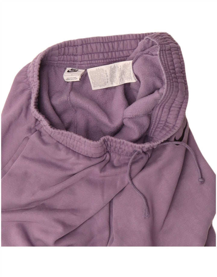 Nike Pantalon de survêtement pour homme en coton violet Taille L