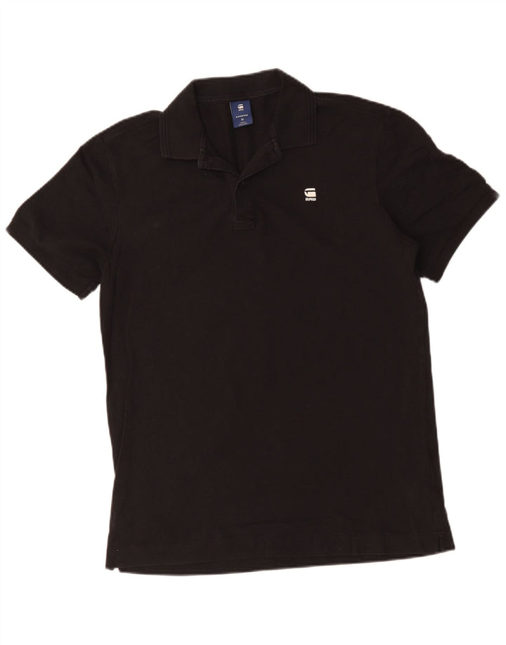G-Star Polo Homme Coton Noir Moyen