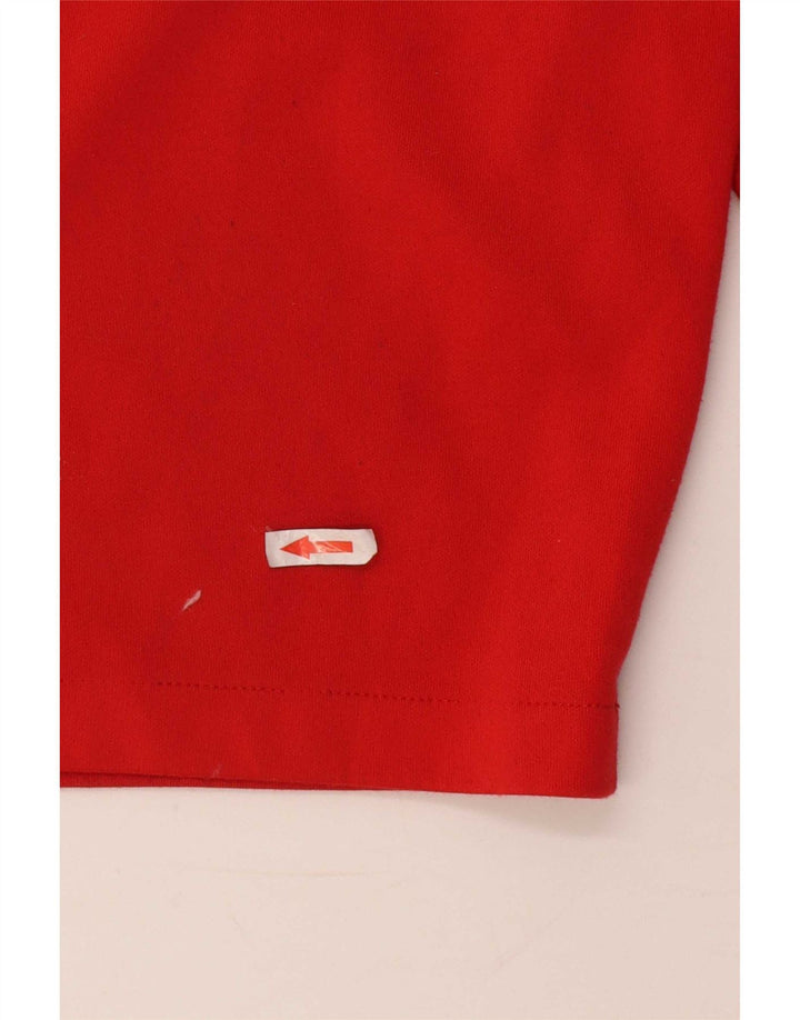 Nike Short de sport pour homme en polyester color block rouge moyen