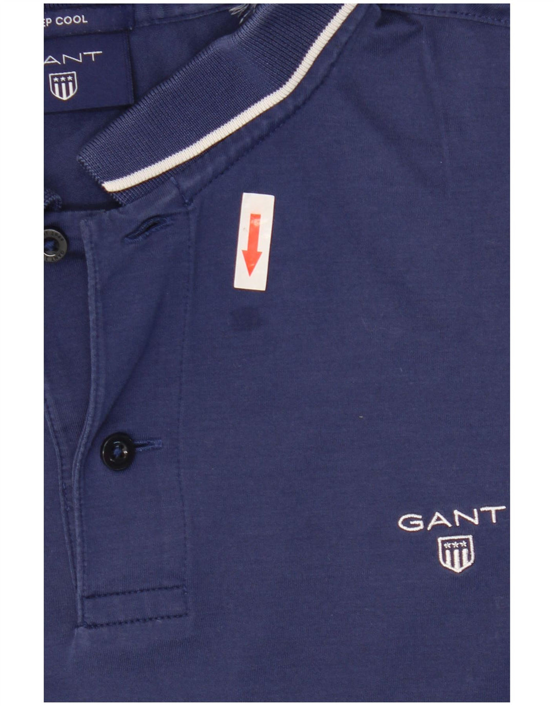 Gant Polo Homme Bleu Marine Moyen