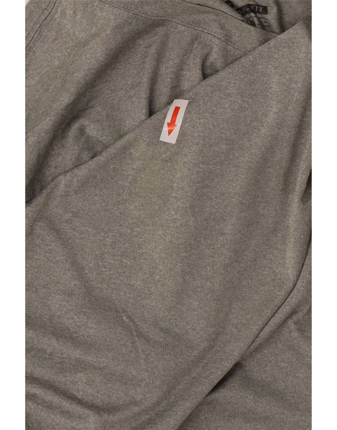 Nike Homme Dri Fit T-Shirt Haut Gris Moyen Polyester