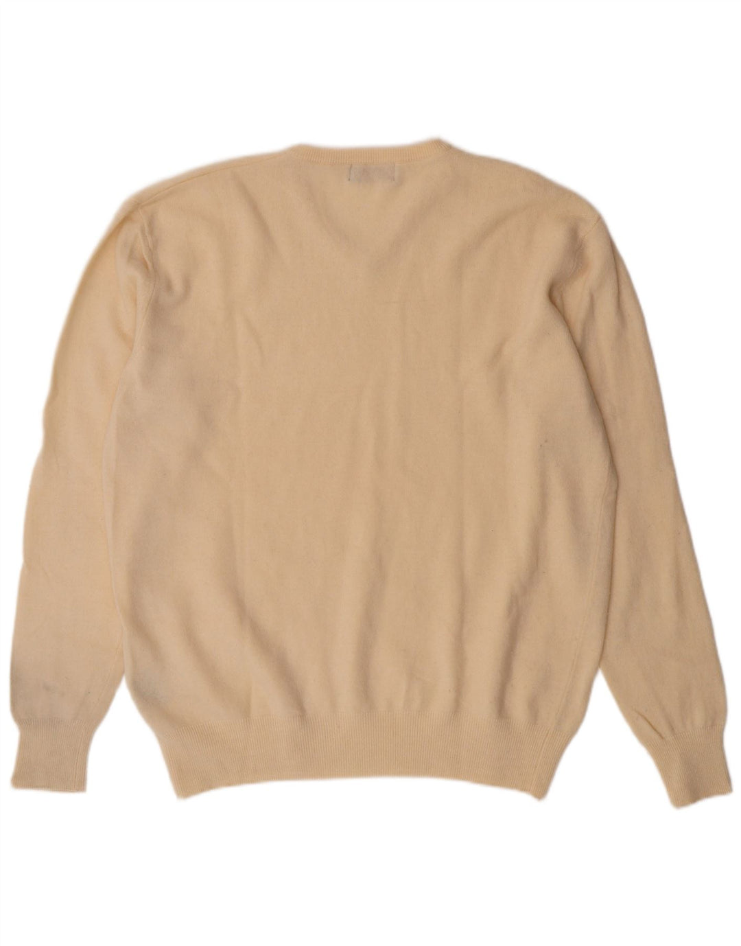 Kappa Pull Col V Homme XL Off White Lambswool