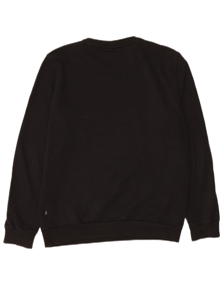 Puma Sweat-shirt pour homme en coton noir Taille S