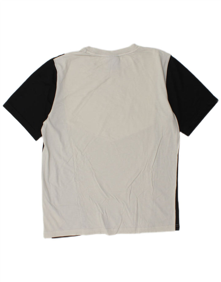 Nike T-shirt graphique en coton color block blanc moyen pour homme
