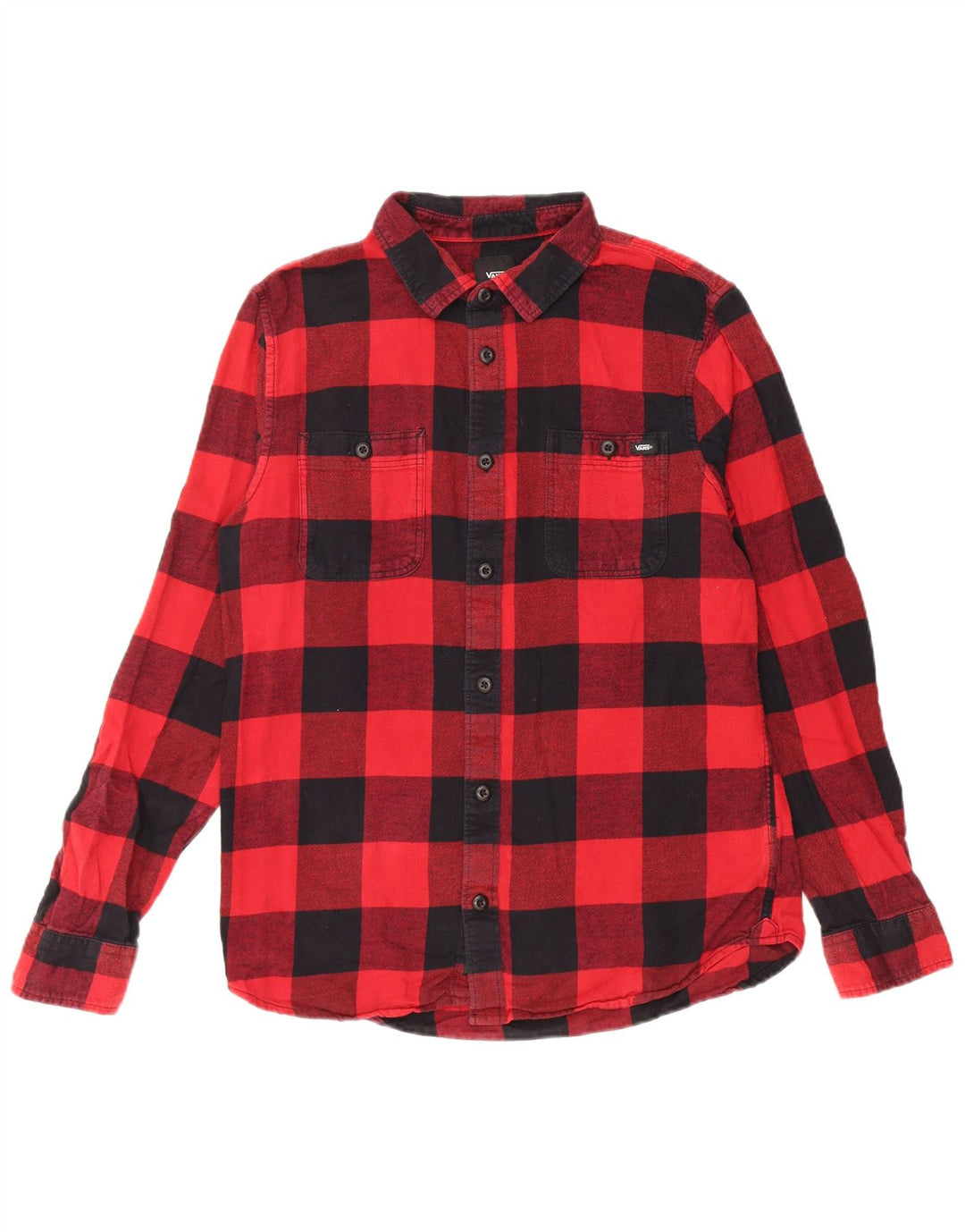 Vans Chemise slim en flanelle homme rouge moyen