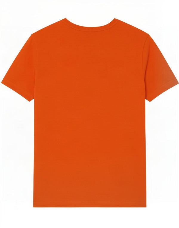 Adidas Boys Graphic T-Shirt Top 13-14 Years Orange Cotton