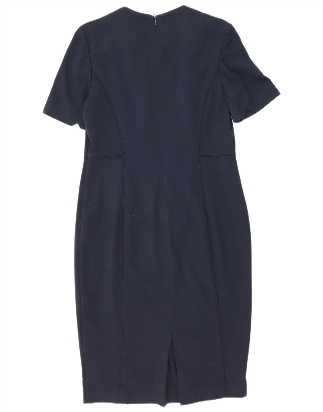 Marks & Spencer Robe fourreau pour femme UK 44 Large Bleu marine Polyester