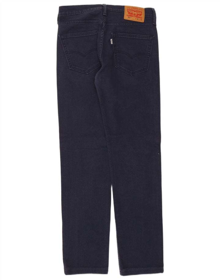 Levi's Jean Slim 511 Homme W32 L32 Bleu Marine Coton