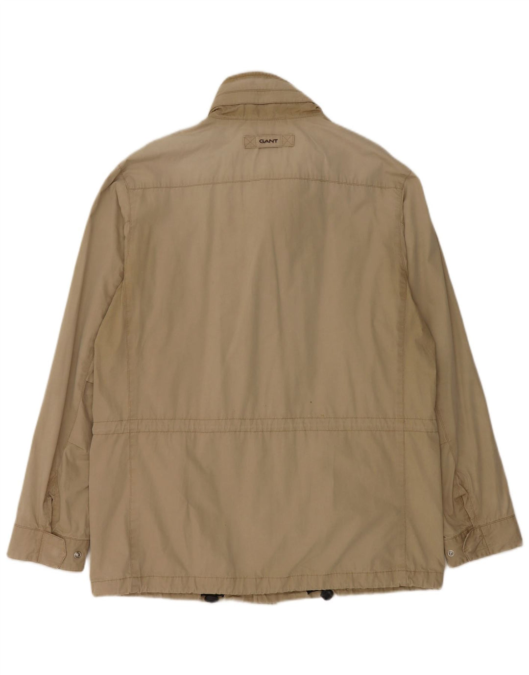 GANT Veste utilitaire à capuche pour homme UK 40 Large Beige Coton