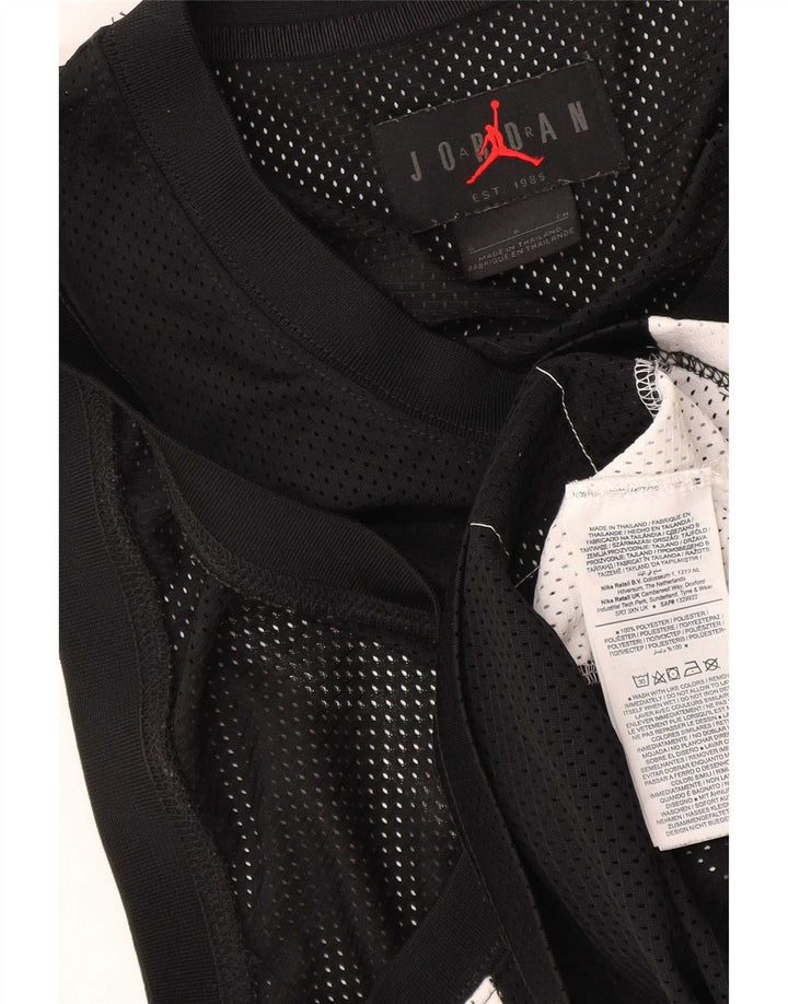 Jordan Débardeur graphique pour homme Petit Noir Polyester Colorblock
