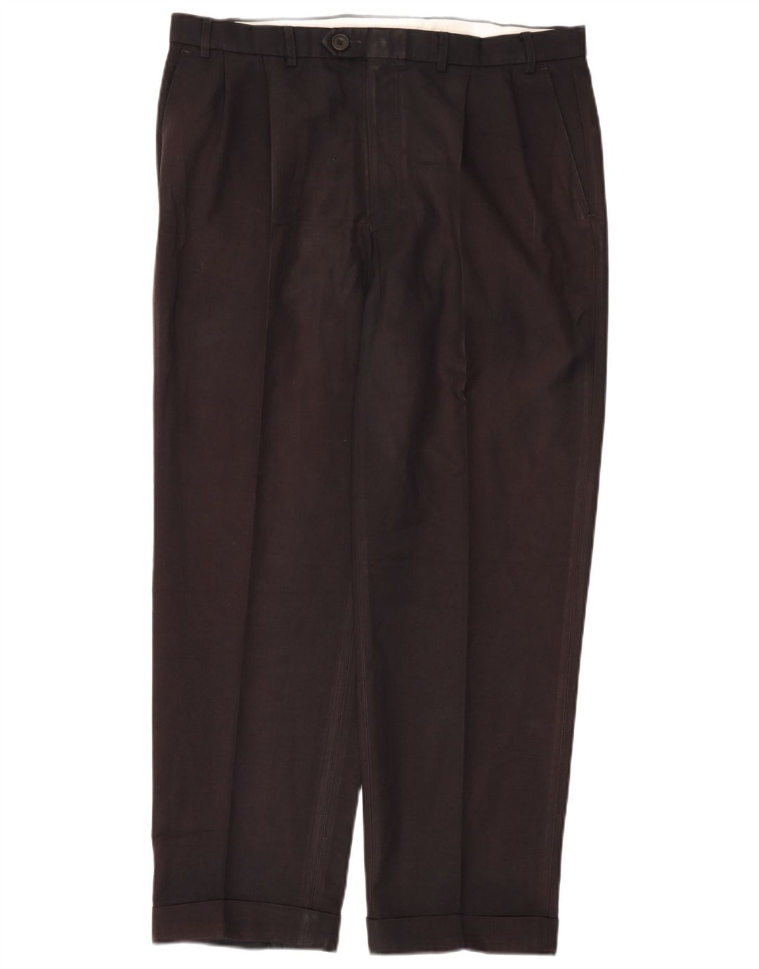 Marks & Spencer Pantalon de costume pour homme W38 L31 Bleu marine Polyester