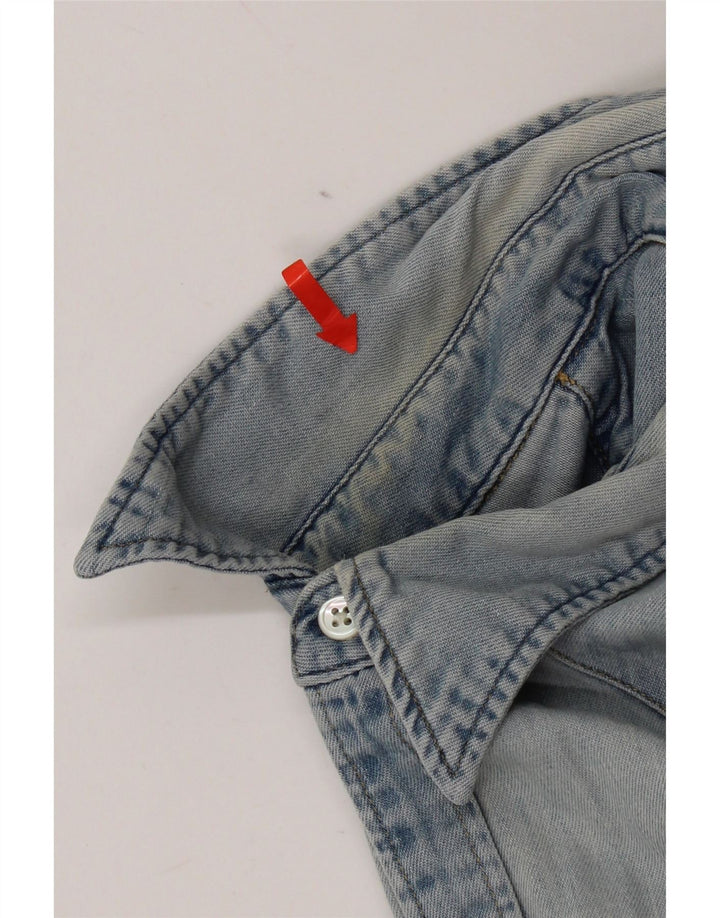 Levi's Chemise en Jean Homme Bleu Moyen Coton