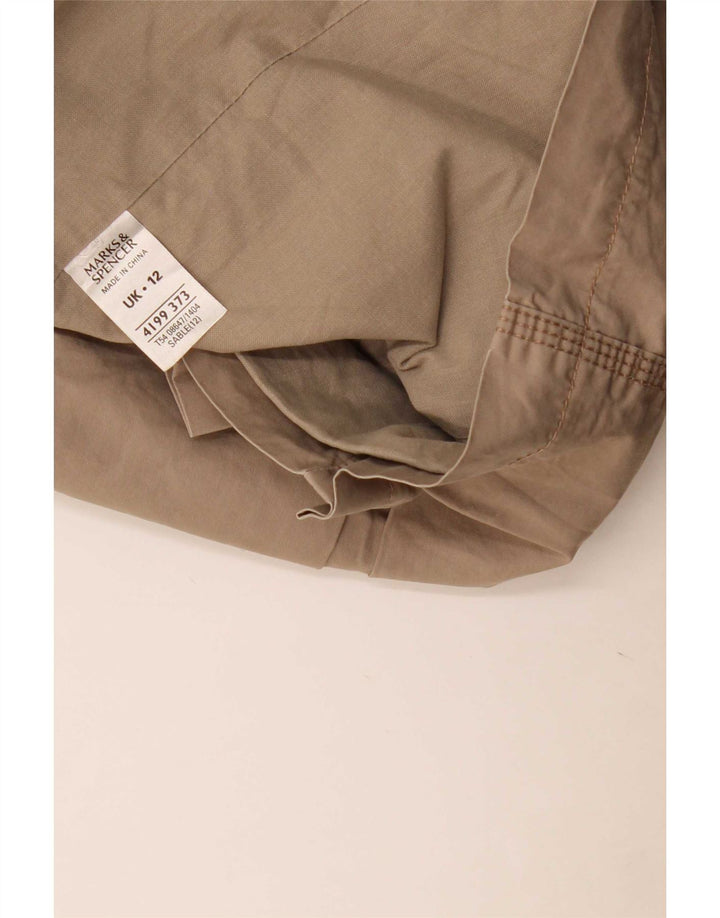 Marks & Spencer Veste militaire double boutonnage pour femme UK 12 Beige moyen
