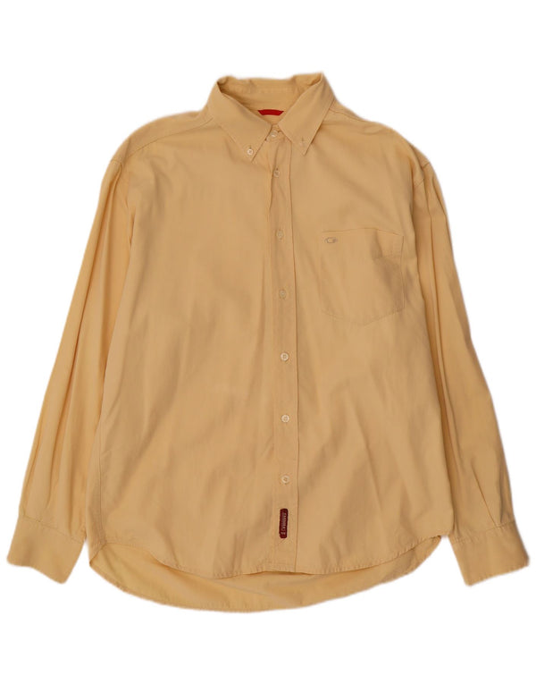 Carrera Chemise Homme Large Jaune Coton