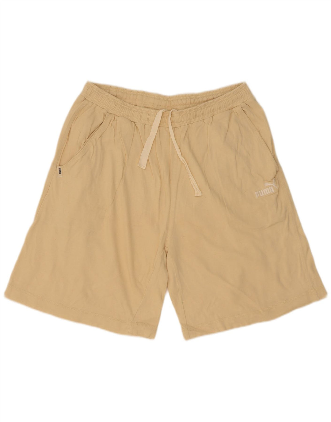 Puma Short de sport homme grand beige