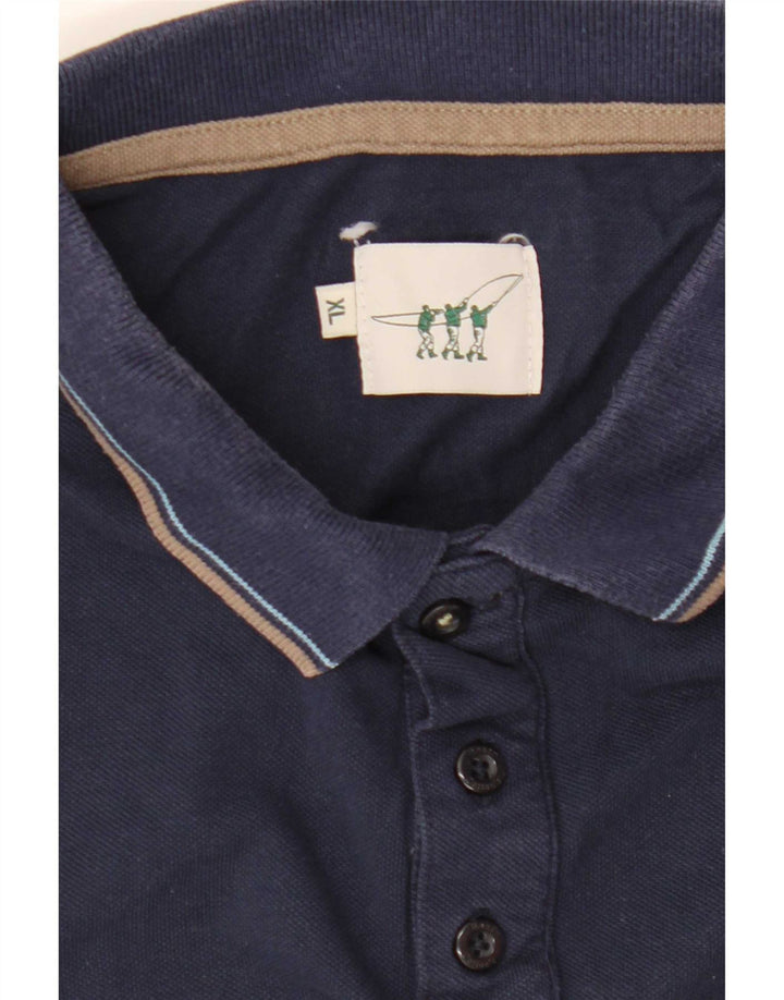 Henry Cottons Polo Homme Grand Bleu Marine