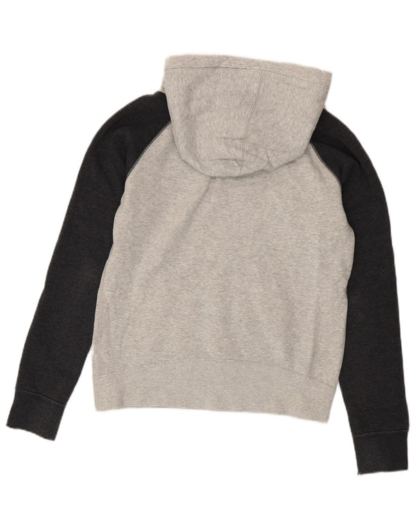 Hurley Pull à capuche graphique pour homme en coton color block Small Gris