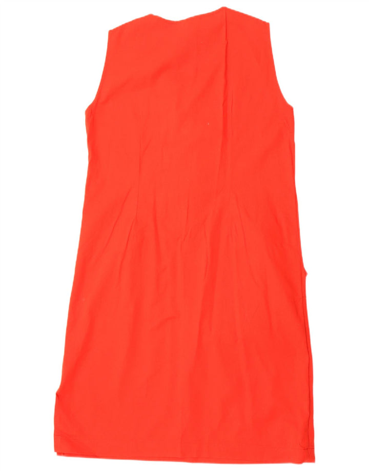Luisa Spagnoli Robe droite sans manches pour femme UK 12 Rouge moyen