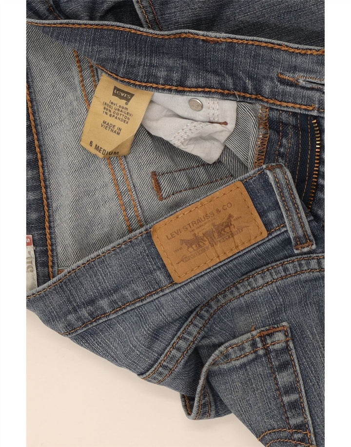 Levi's Jean Bootcut 515 Femme US 6 Medium W30 L31 Bleu Coton