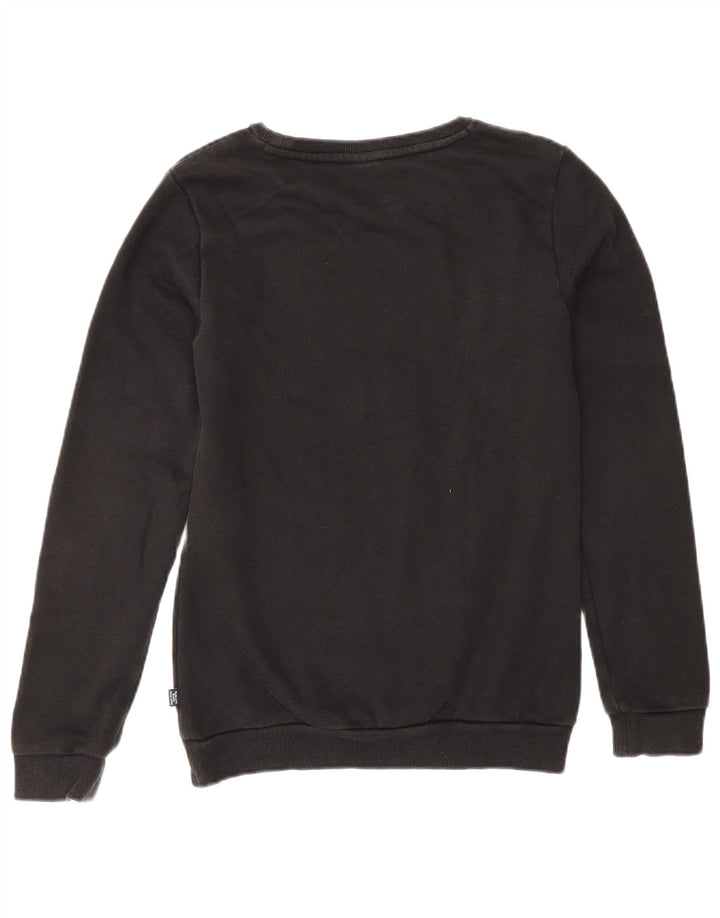 PUMA Sweat-shirt graphique pour garçon 13-14 ans Noir Coton