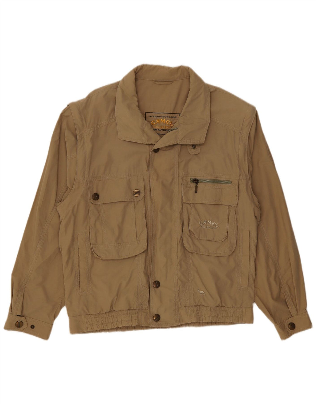 Camel Active Veste Bomber Homme UK 38 Beige Moyen