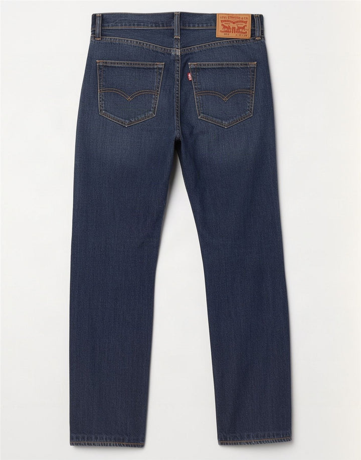 Levi's Jean 501 Straight Homme Bleu Marine W32 L32 Coton