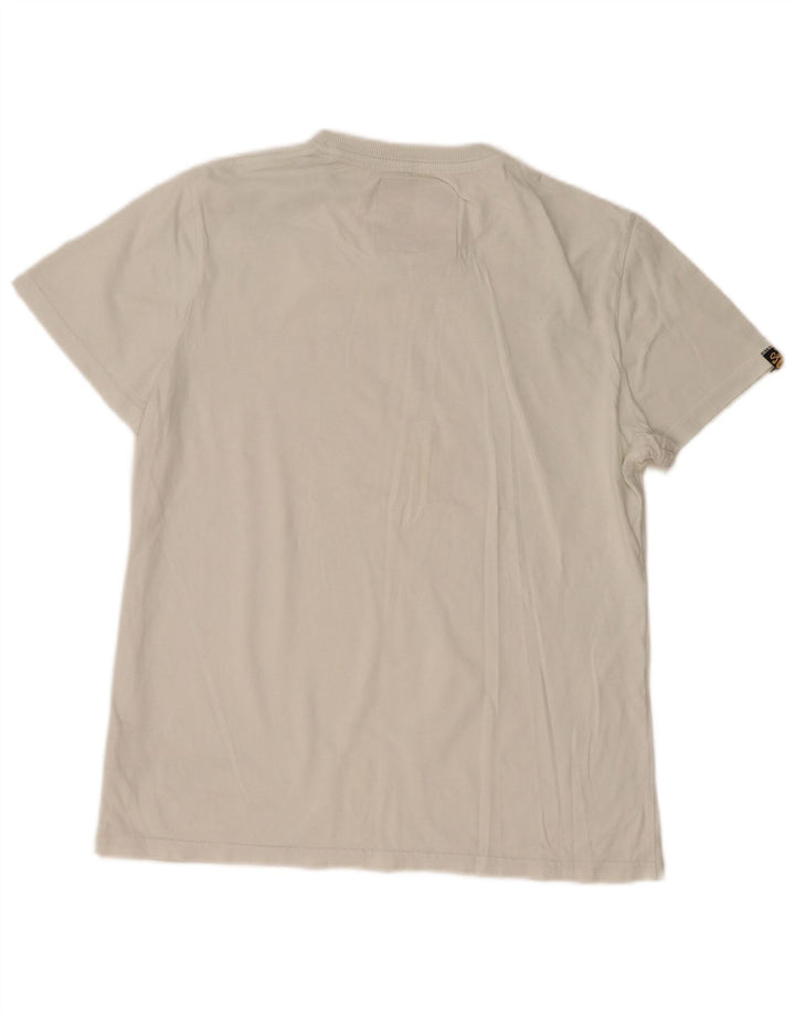 Superdry T-Shirt Graphique Homme Grand Blanc