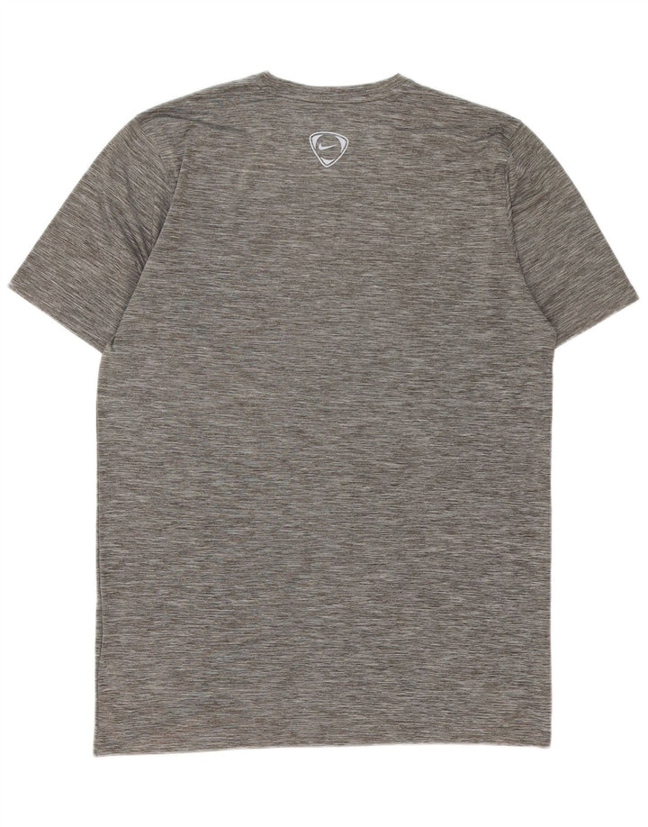 Nike Hommes Dri Fit T-Shirt Haut 3XL Gris Moucheté Polyester