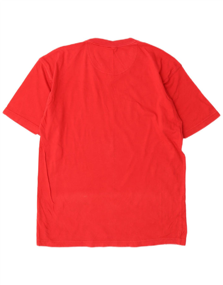FILA T-Shirt Graphique Homme Rouge Moyen Coton