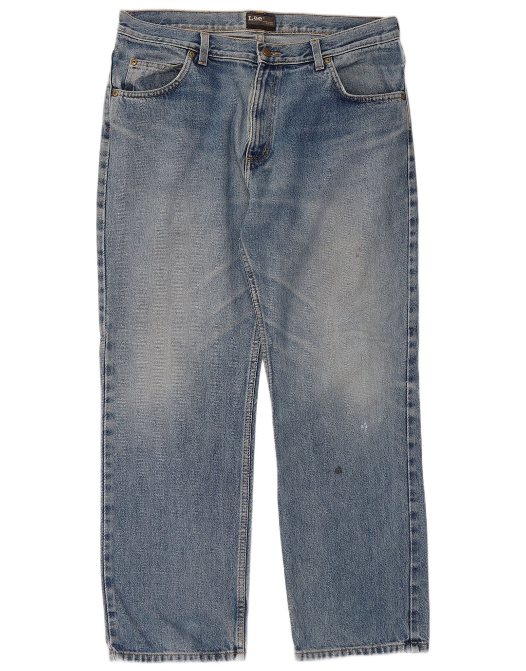 LEE Jean Droit Brooklyn Homme W36 L30 Bleu Coton