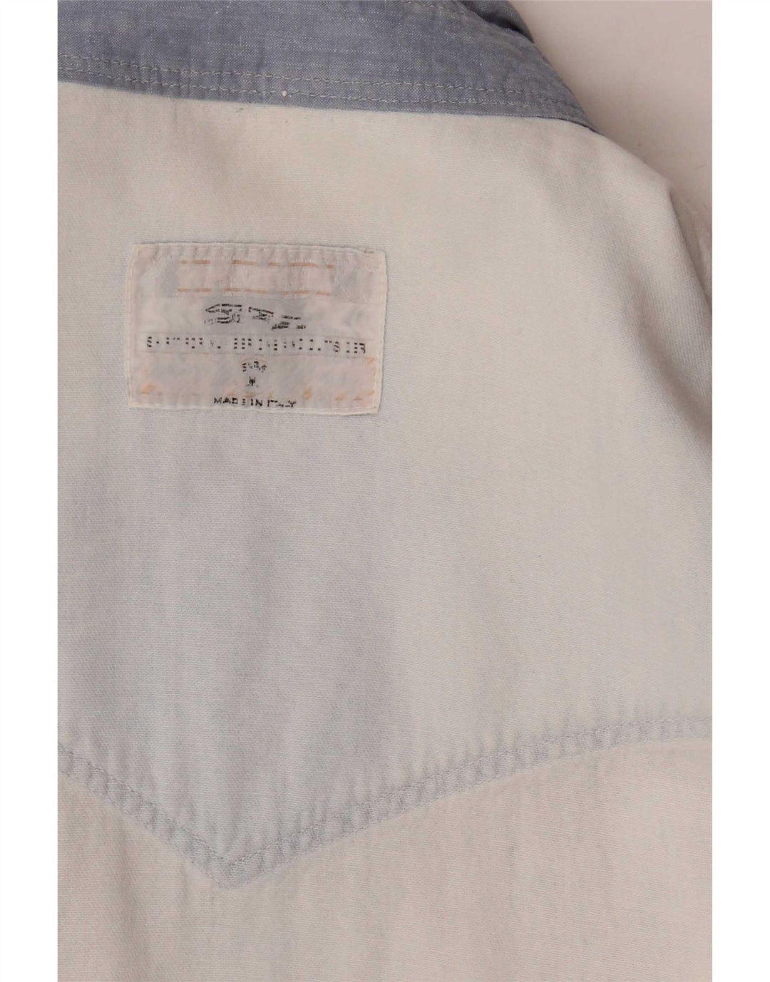 Wampum Chemise En Jean Homme Bleu Moyen
