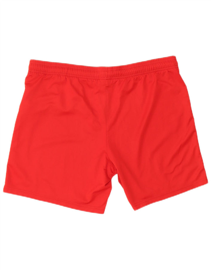 Nike Short de sport Dri Fit pour homme en polyester rouge moyen