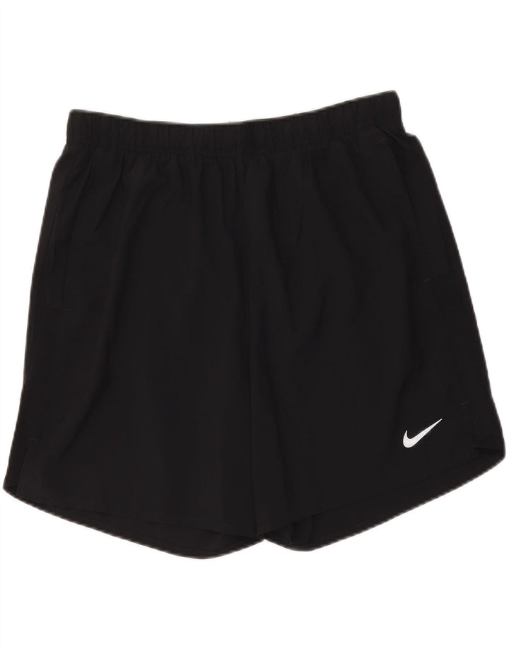 Short de sport Nike Dri Fit pour hommes, grand, noir, polyester