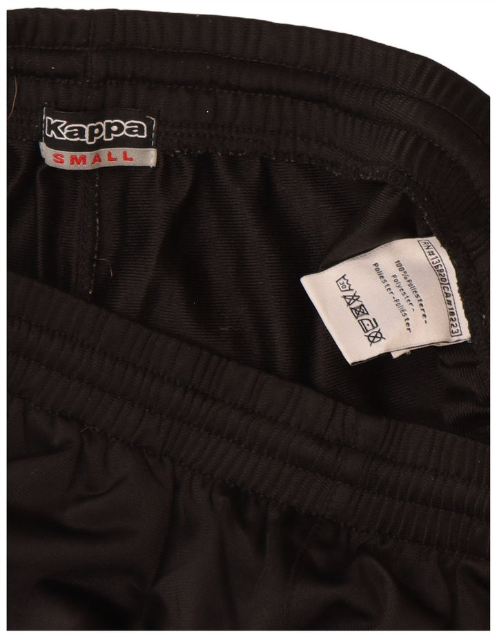 Kappa Pantalon de survêtement pour homme Pantalon de jogging Petit Noir Polyester