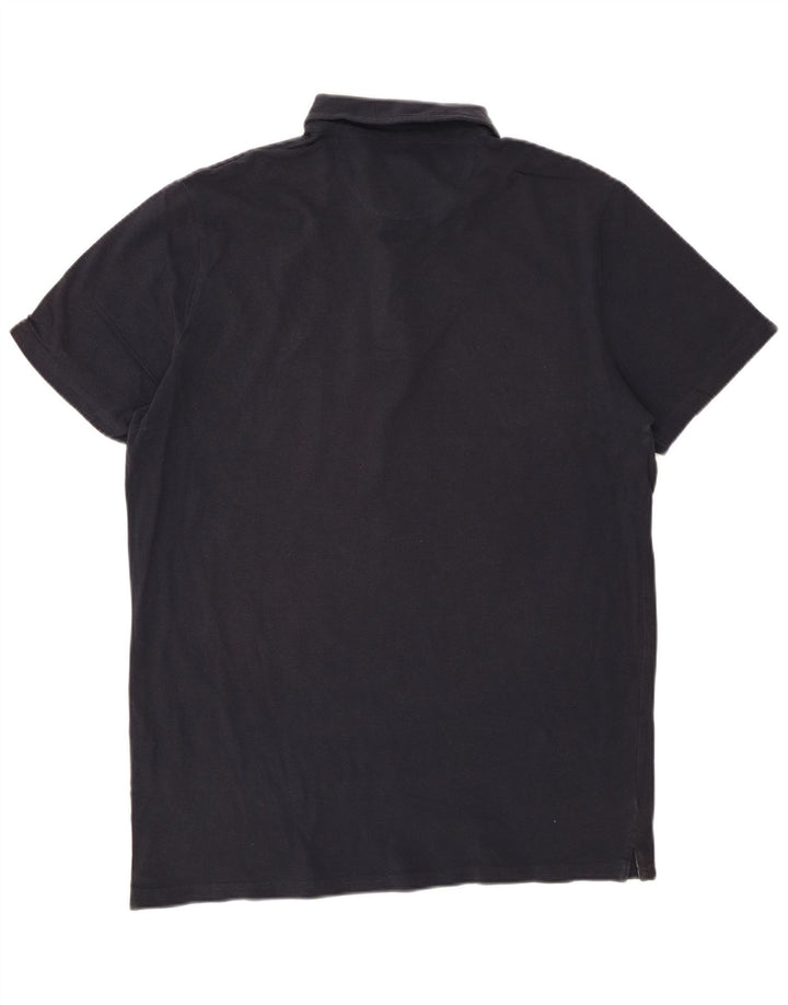 Champion Polo Homme 2XL Bleu Marine Coton