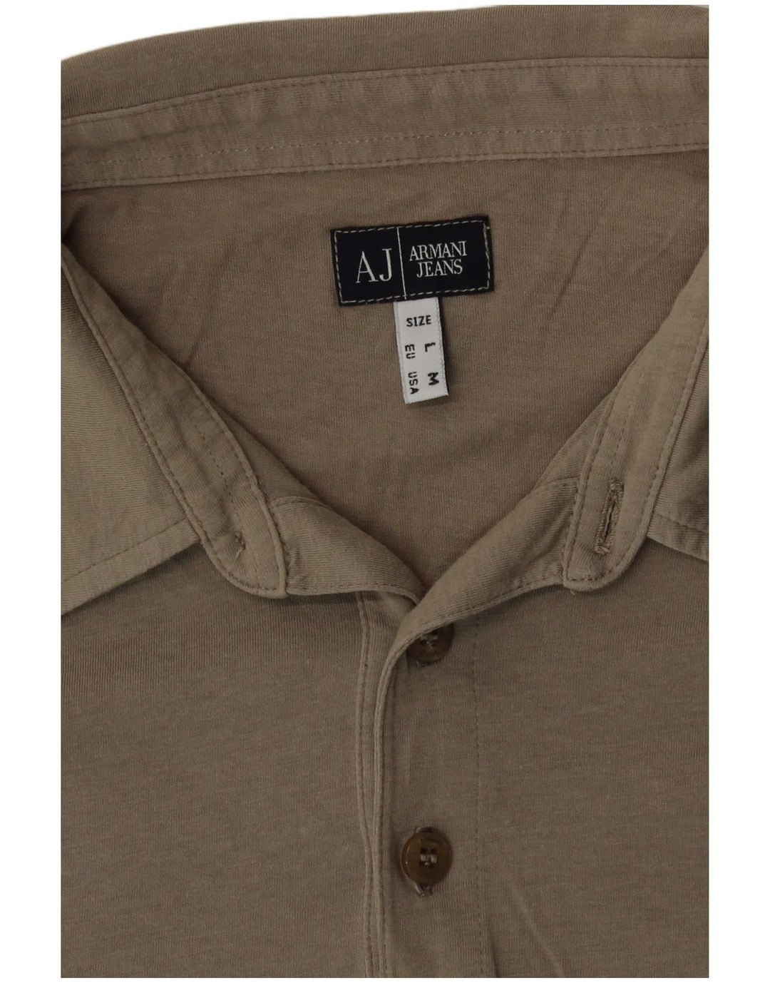 Armani Polo Homme Marron Moyen