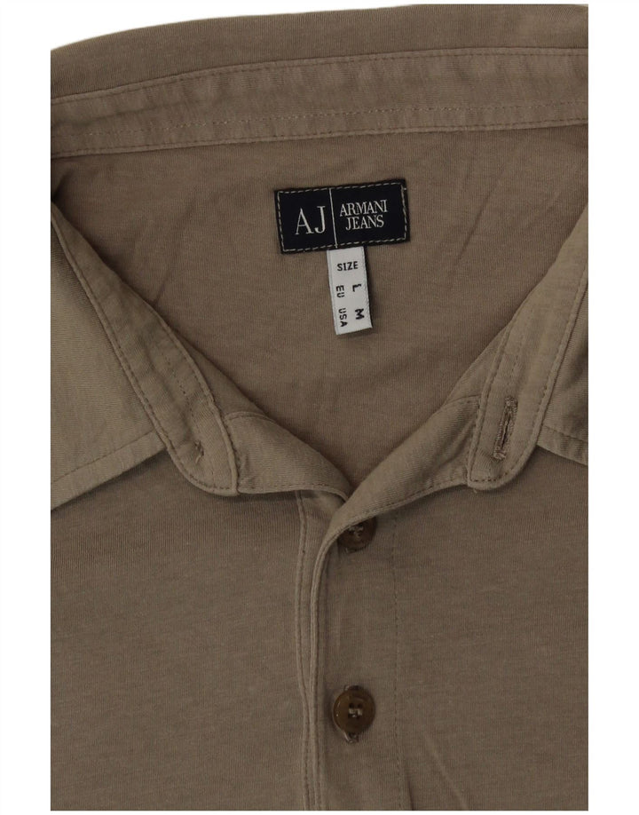 Armani Polo Homme Marron Moyen
