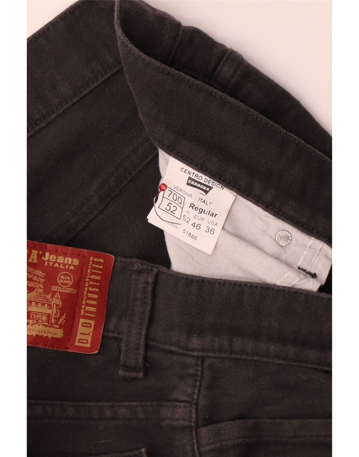 Carrera Pantalon Casual 700 Regular W36 L32 Homme Gris Coton