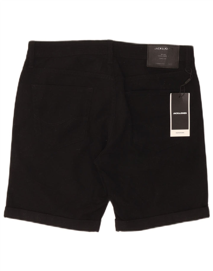 Jack & Jones Short décontracté régulier pour homme Medium W32 Noir Coton