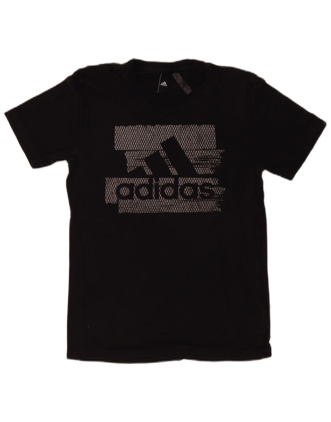 ADIDAS T-Shirt Graphique Homme Petit Noir Coton