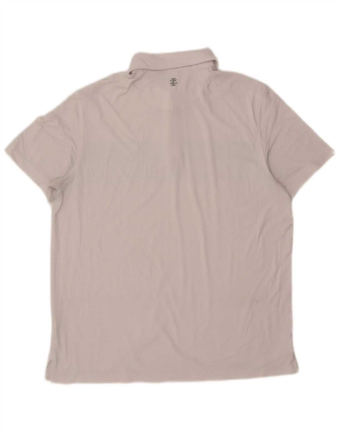IZOD Polo Homme Large Rayé Blanc Polyester