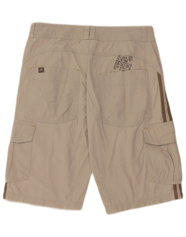 ADIDAS Short Cargo Garçon 13-14 ans W30 Gris Coton