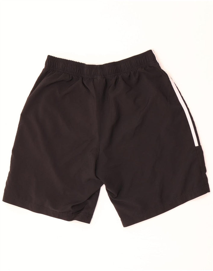 Adidas Short de sport pour homme en polyester noir moyen