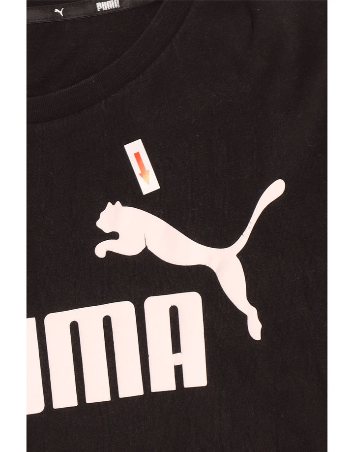 Puma T-Shirt Graphique Homme Petit Noir