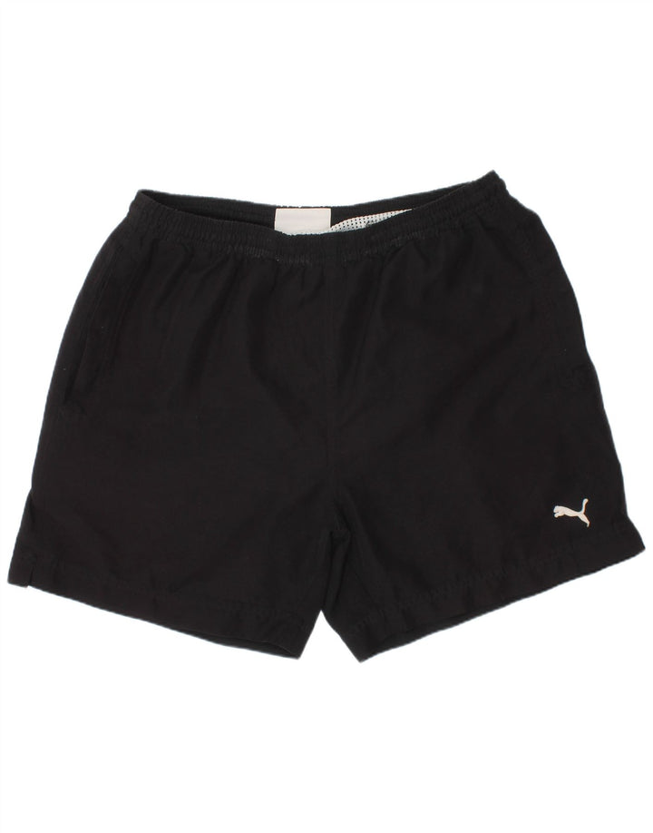 Puma Short de Bain Garçon 15-16 ans Noir Polyester