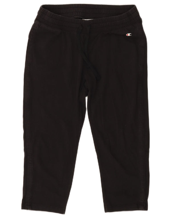 CHAMPION Pantalon de Survêtement Capri Femme UK 18 XL Noir Coton